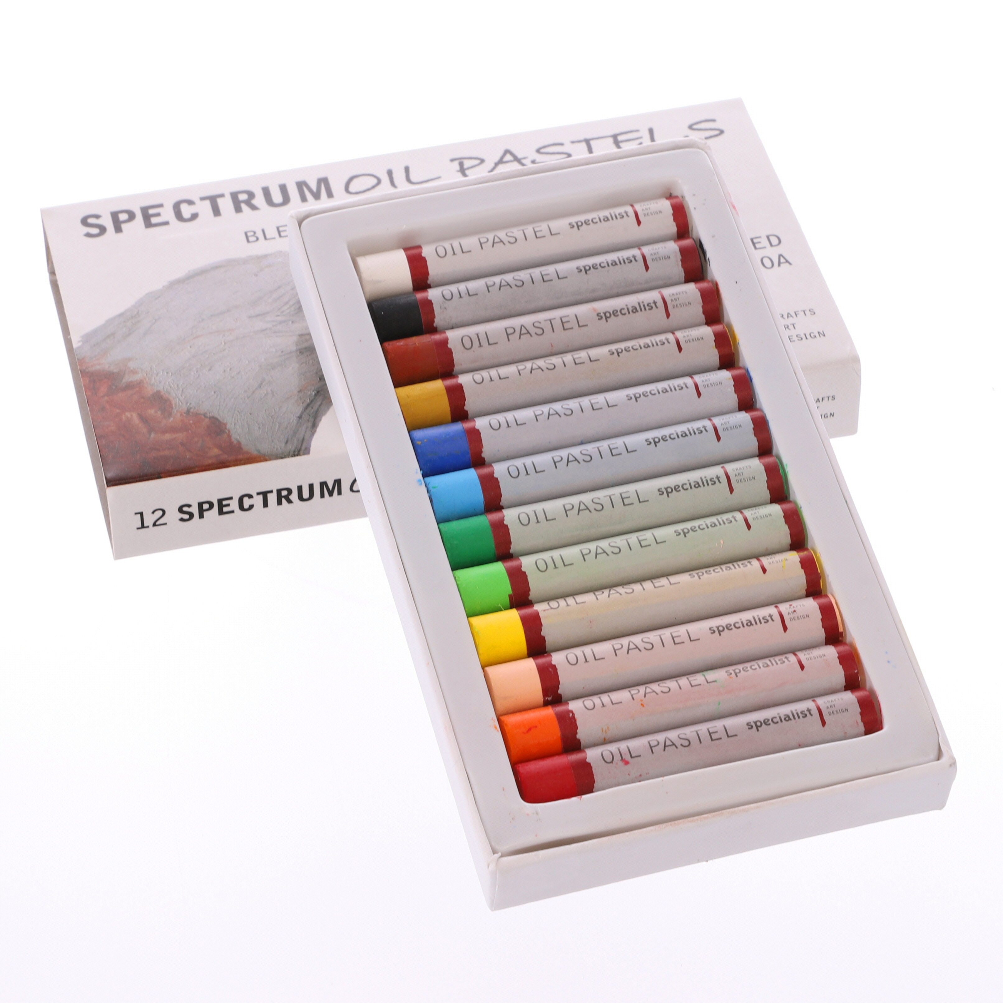 Spectrum Oil Pastels Pk12 Asrtd